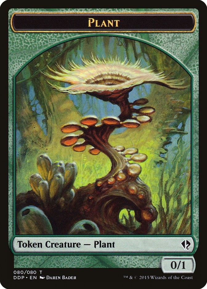 Plant Token [Duel Decks: Zendikar vs. Eldrazi] | Webway Games