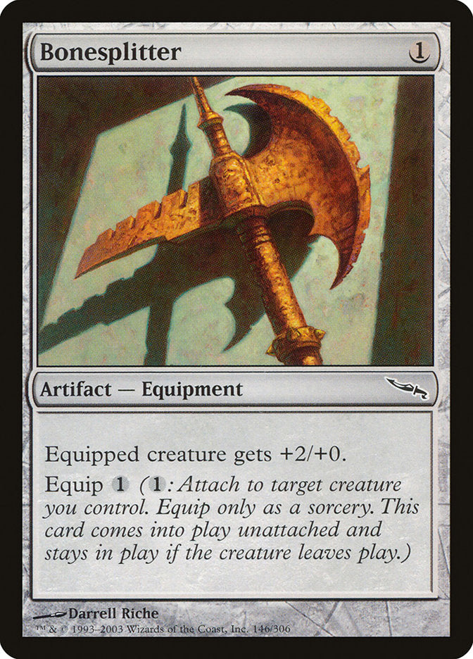 Bonesplitter [Mirrodin] | Webway Games