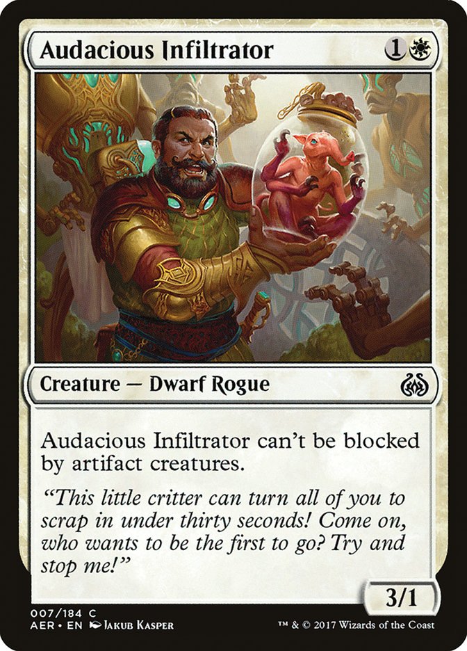 Audacious Infiltrator [Aether Revolt] | Webway Games