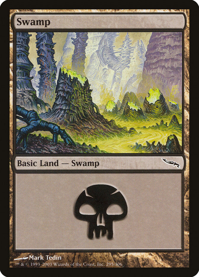 Swamp (#295) [Mirrodin] | Webway Games