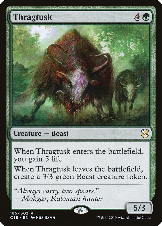 Thragtusk [Commander 2019] | Webway Games