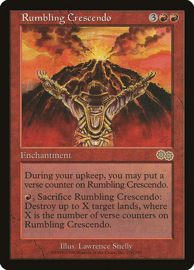 Rumbling Crescendo [Urza's Saga] | Webway Games