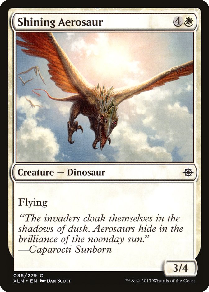 Shining Aerosaur [Ixalan] | Webway Games