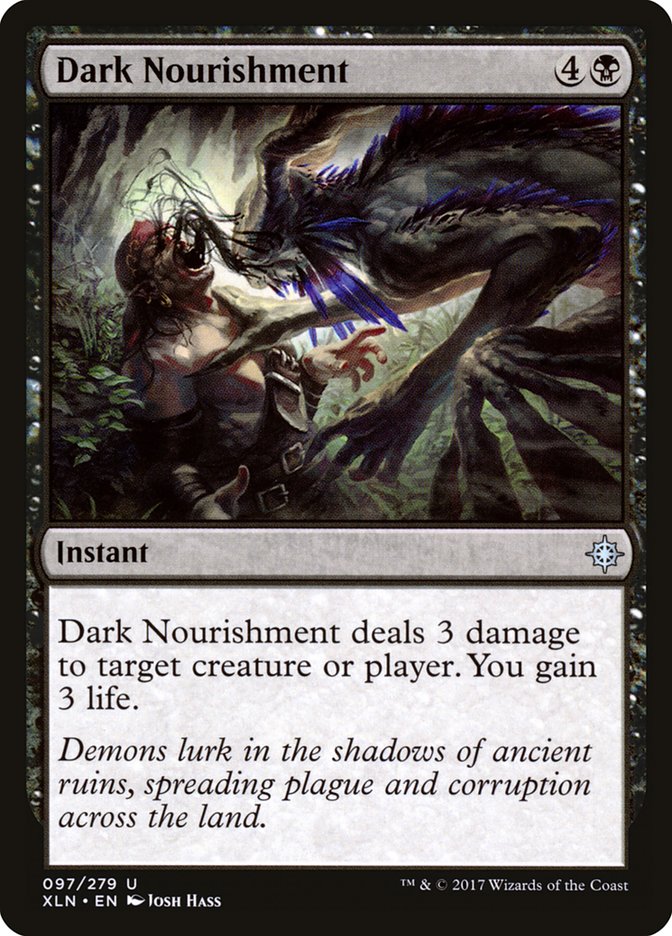 Dark Nourishment [Ixalan] | Webway Games