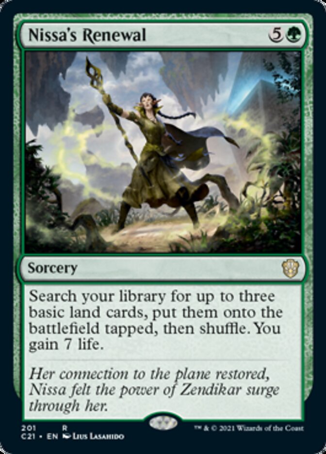 Nissa's Renewal [Commander 2021] | Webway Games
