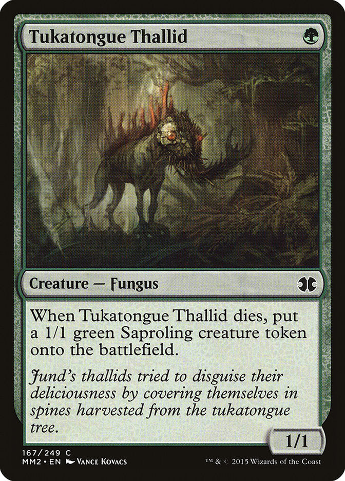 Tukatongue Thallid [Modern Masters 2015] | Webway Games