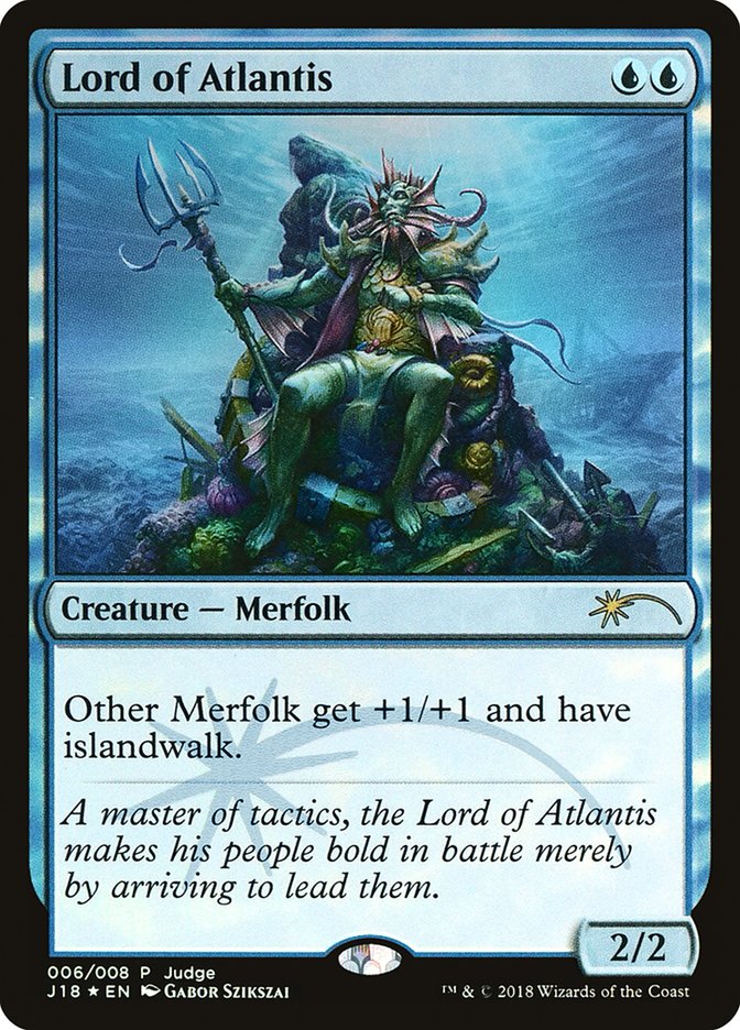Lord of Atlantis (J18) [Judge Gift Cards 2018] | Webway Games