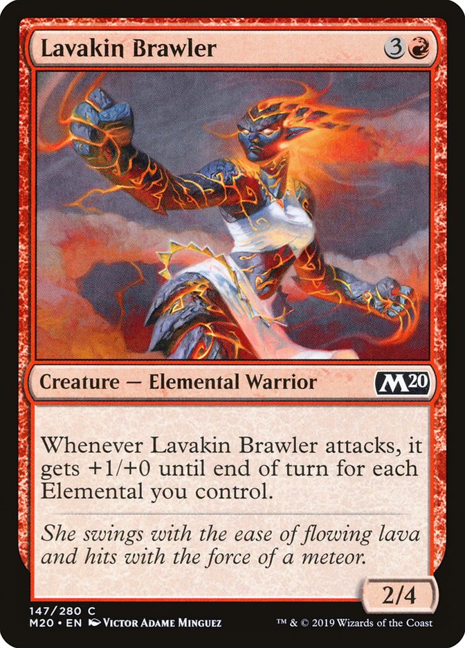 Lavakin Brawler [Core Set 2020] | Webway Games