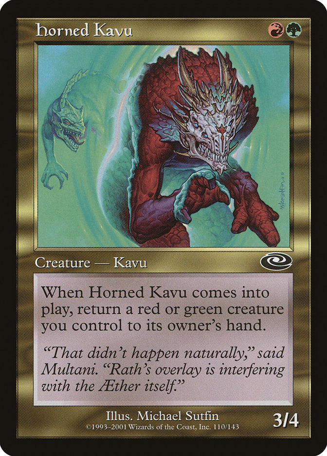 Horned Kavu [Planeshift] | Webway Games