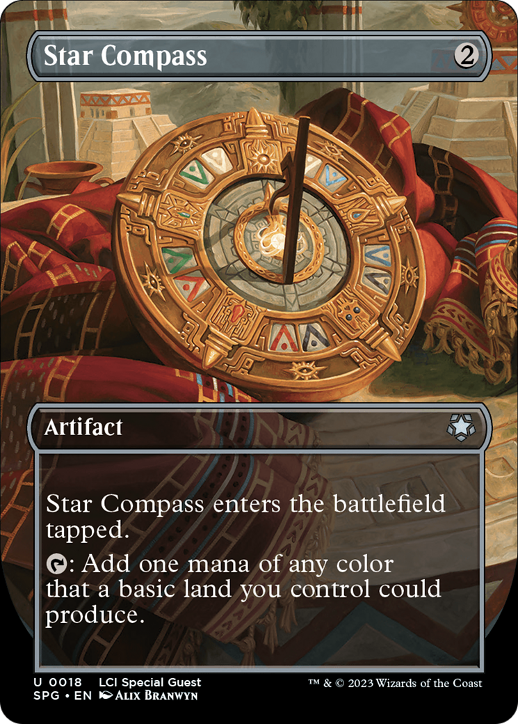 Star Compass (Borderless) [The Lost Caverns of Ixalan Special Guests] | Webway Games