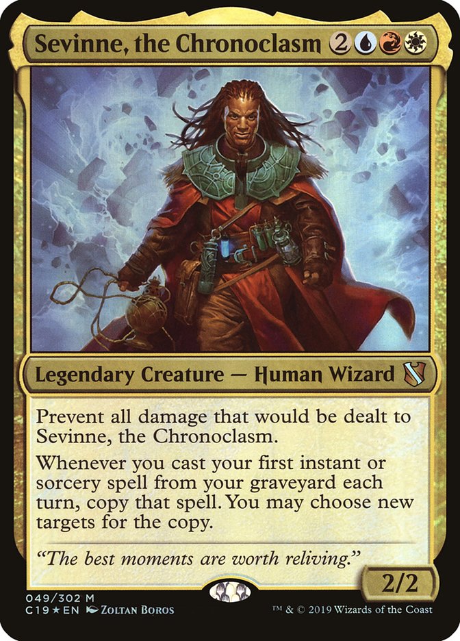 Sevinne, the Chronoclasm (Commander 2019) [Oversize Cards] | Webway Games