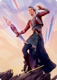 Niko Aris Art Card (Gold-Stamped Signature) [Kaldheim: Art Series] | Webway Games