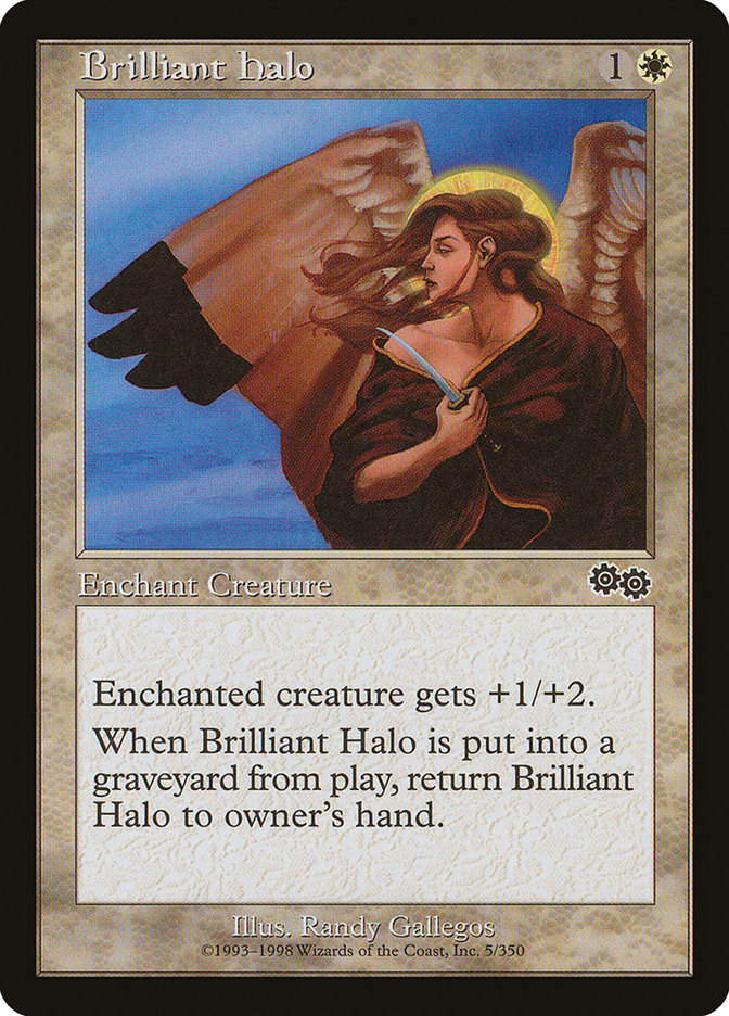 Brilliant Halo [Urza's Saga] | Webway Games