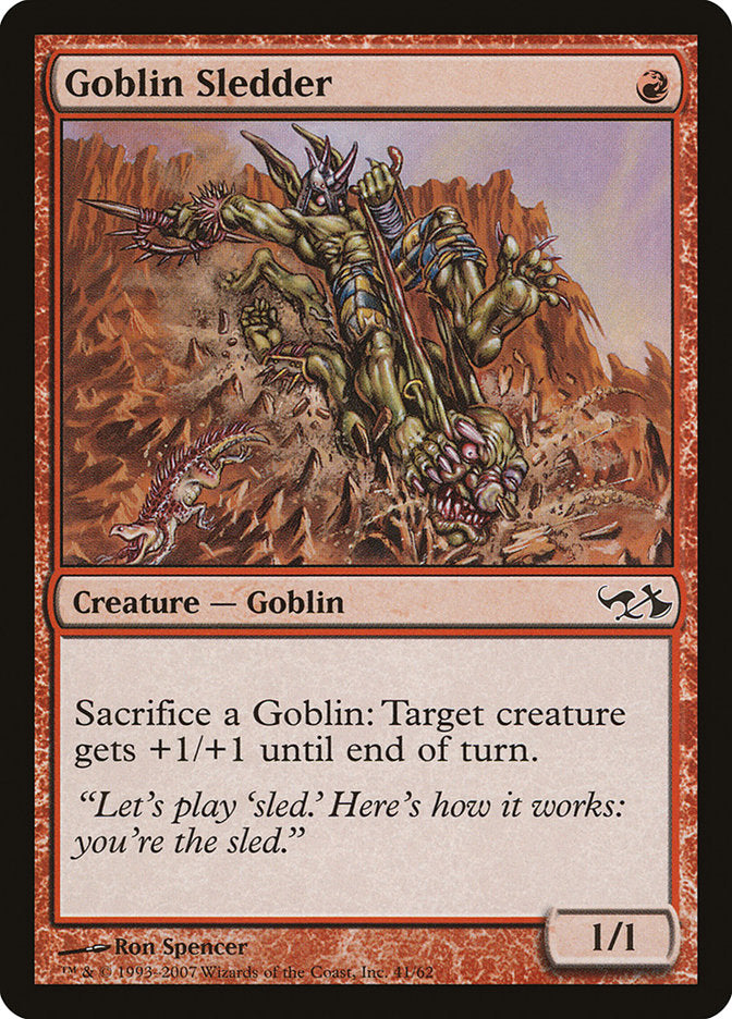Goblin Sledder [Duel Decks: Elves vs. Goblins] | Webway Games