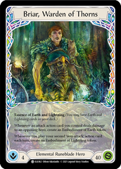 Briar, Warden of Thorns // Titan's Fist [ELE062 // ELE202] (Tales of Aria)  1st Edition Normal | Webway Games