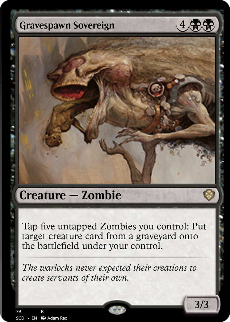 Gravespawn Sovereign [Starter Commander Decks] | Webway Games