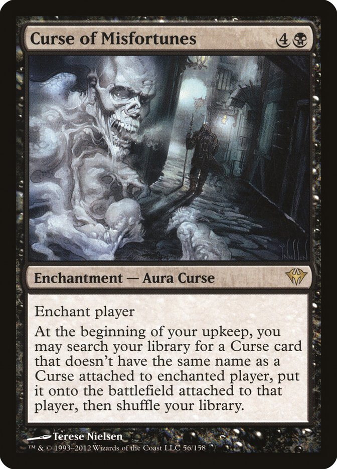 Curse of Misfortunes [Dark Ascension] | Webway Games