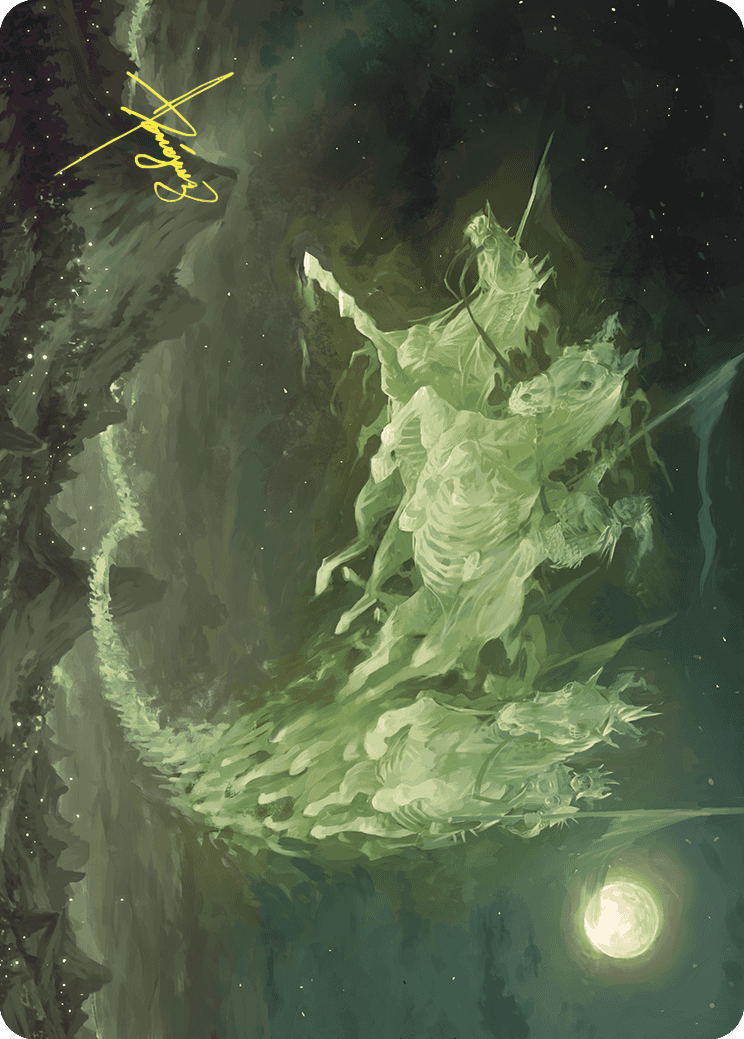 Moonshaker Cavalry Art Card (Gold-Stamped Signature) [Wilds of Eldraine Art Series] | Webway Games