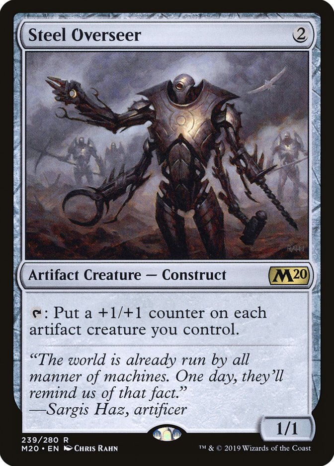 Steel Overseer [Core Set 2020] | Webway Games