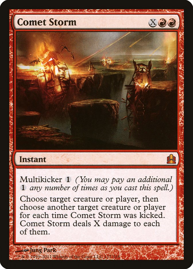 Comet Storm [Commander 2011] | Webway Games