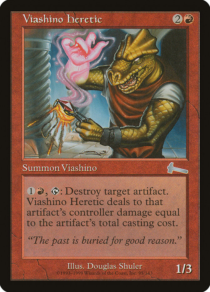 Viashino Heretic [Urza's Legacy] | Webway Games