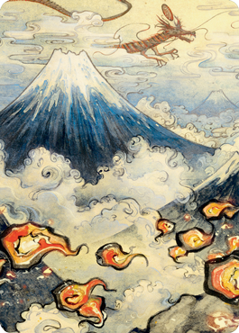 Mountain Art Card [Kamigawa: Neon Dynasty Art Series] | Webway Games