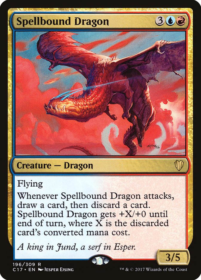 Spellbound Dragon [Commander 2017] | Webway Games