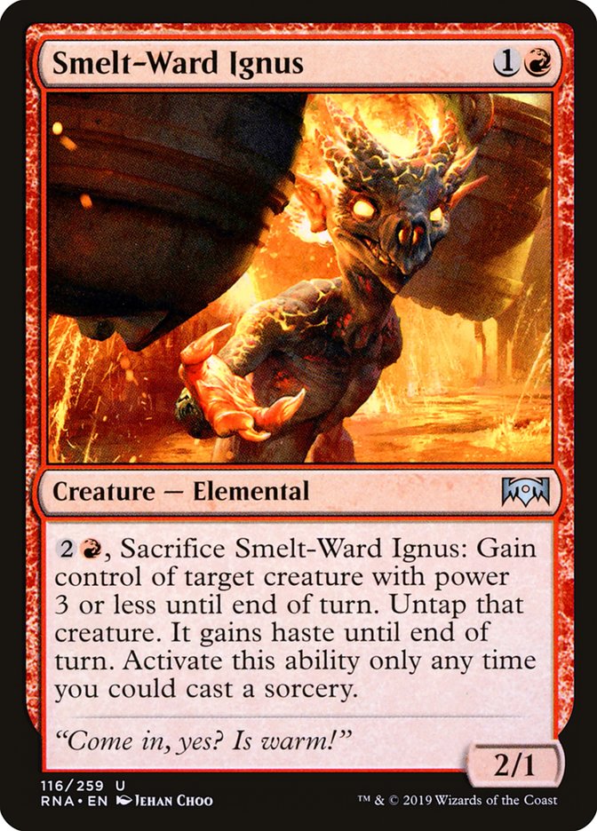 Smelt-Ward Ignus [Ravnica Allegiance] | Webway Games