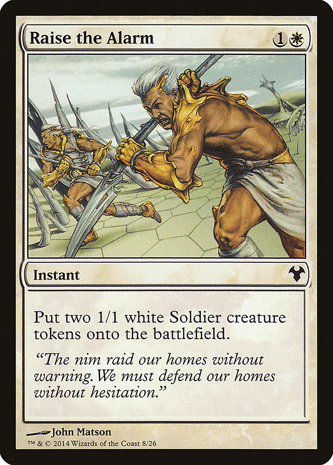 Raise the Alarm [Modern Event Deck 2014] | Webway Games