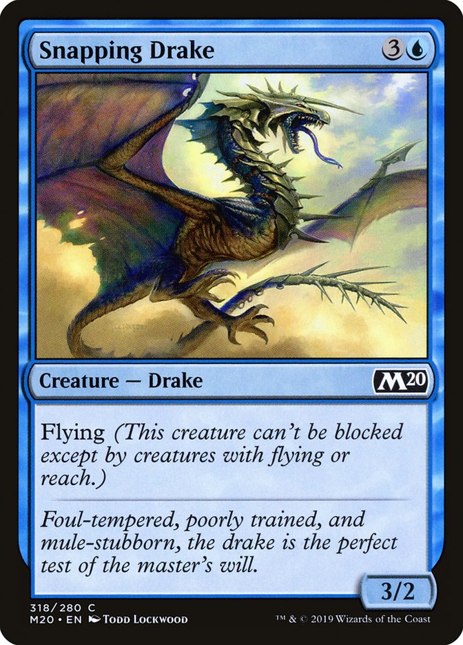 Snapping Drake [Core Set 2020] | Webway Games
