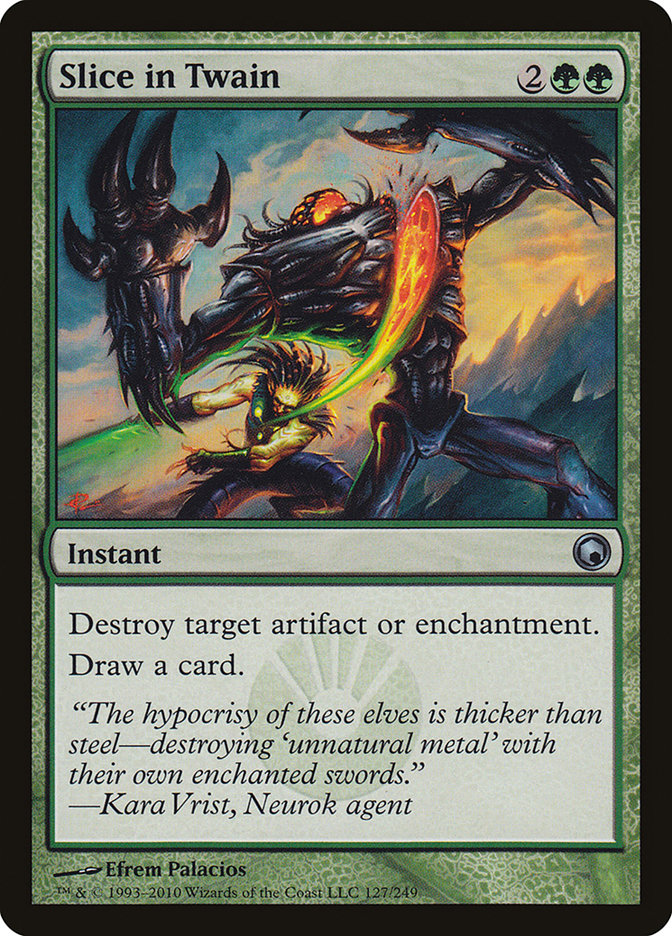 Slice in Twain [Scars of Mirrodin] | Webway Games