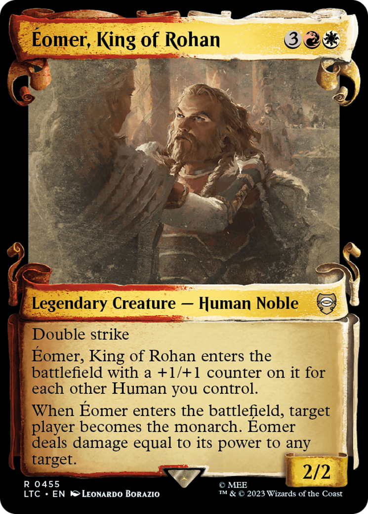 Eomer, King of Rohan [The Lord of the Rings: Tales of Middle-Earth Commander Showcase Scrolls] | Webway Games