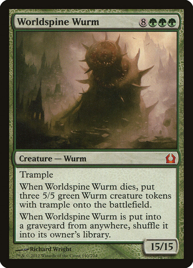 Worldspine Wurm [Return to Ravnica] | Webway Games