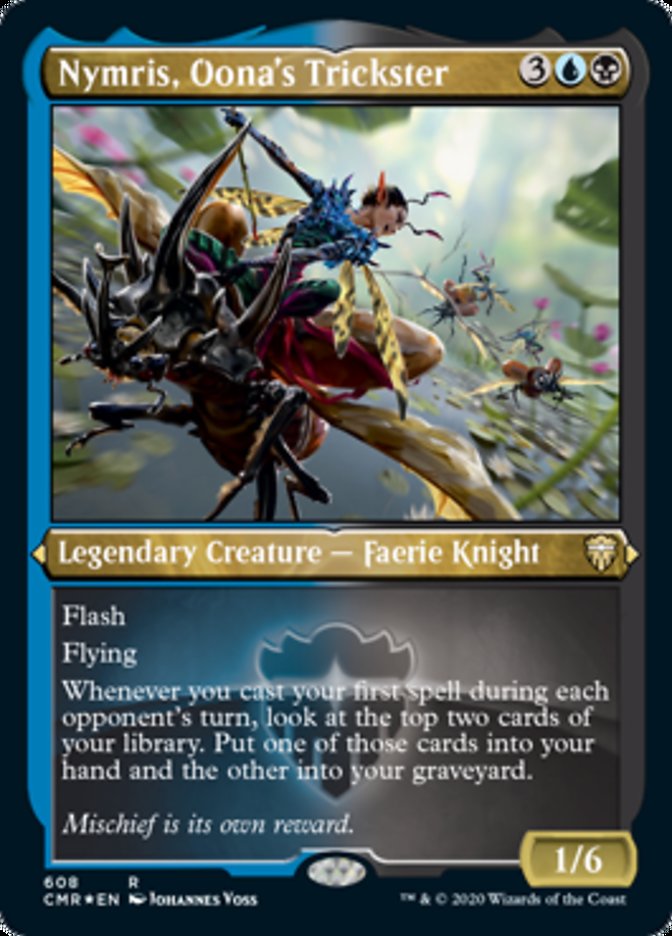 Nymris, Oona's Trickster [Commander Legends Etched] | Webway Games