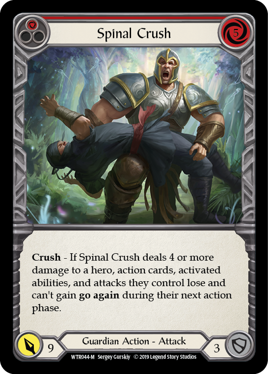 Spinal Crush [WTR044-M] Alpha Print Normal | Webway Games