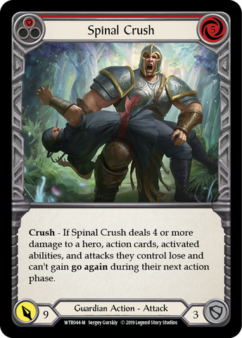 Spinal Crush [WTR044-M] Alpha Print Normal