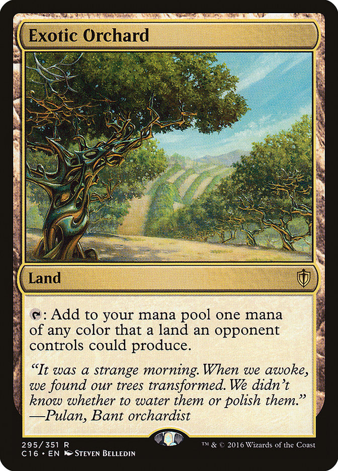 Exotic Orchard [Commander 2016] | Webway Games