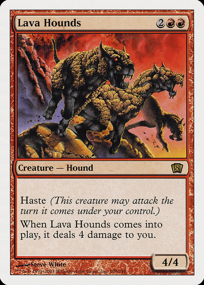 Lava Hounds [Eighth Edition] | Webway Games