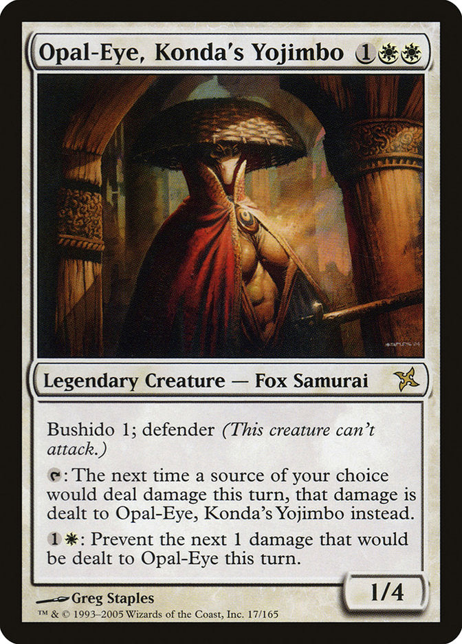 Opal-Eye, Konda's Yojimbo [Betrayers of Kamigawa] | Webway Games
