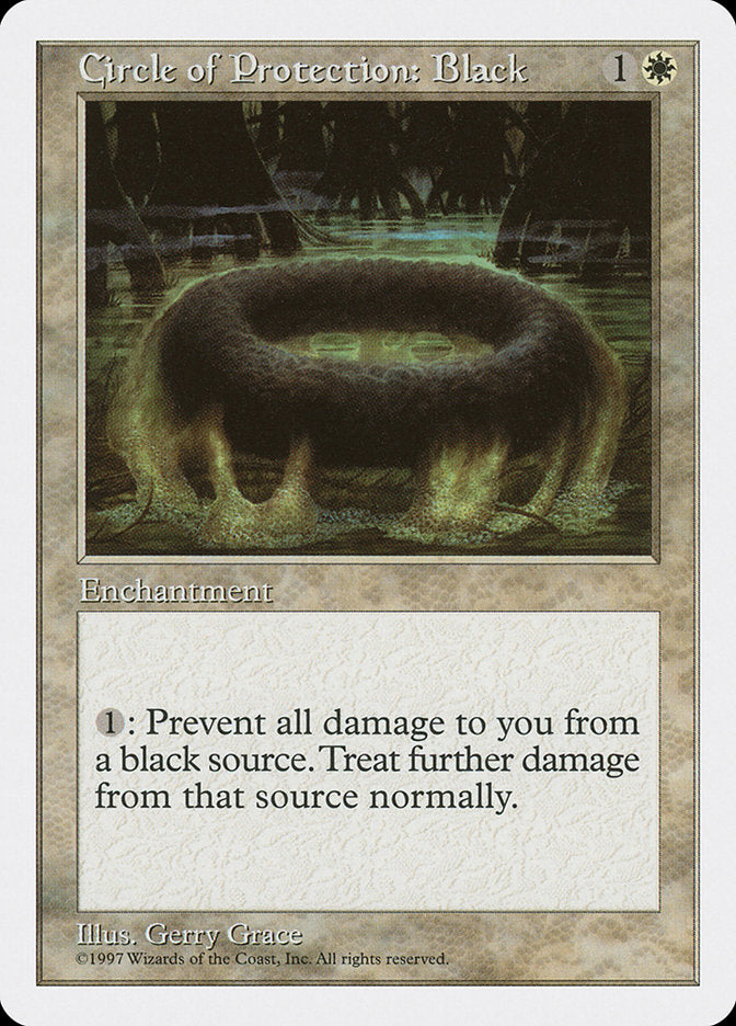 Circle of Protection: Black [Fifth Edition] | Webway Games