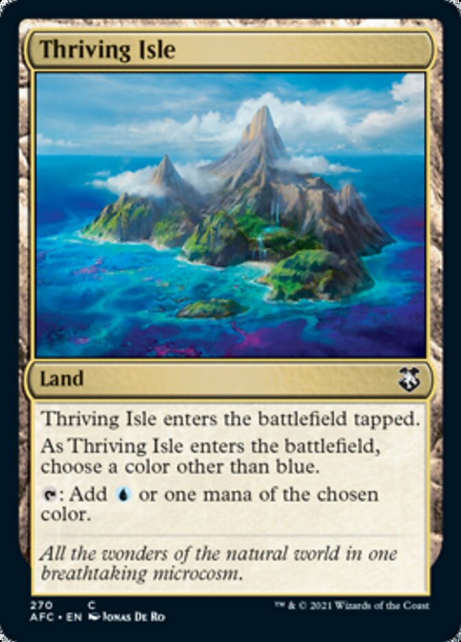 Thriving Isle [Dungeons & Dragons: Adventures in the Forgotten Realms Commander] | Webway Games