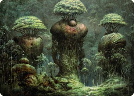 Forest Art Card [Dominaria United Art Series] | Webway Games