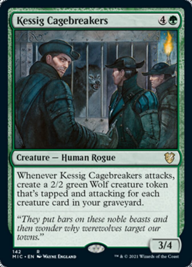 Kessig Cagebreakers [Innistrad: Midnight Hunt Commander] | Webway Games