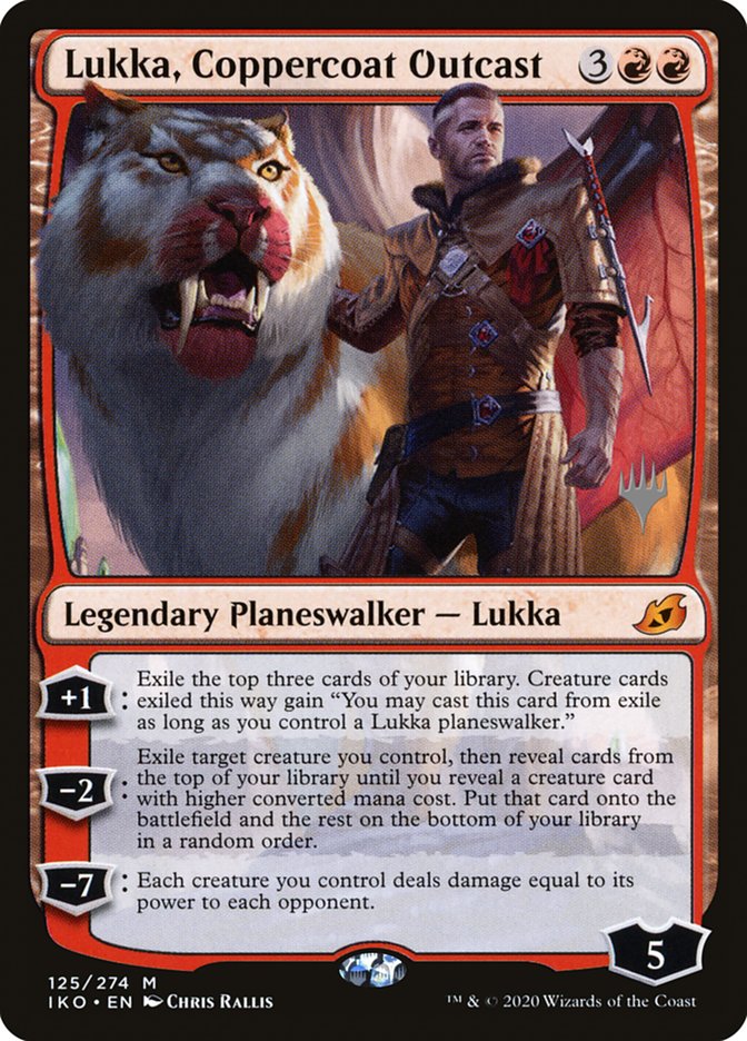 Lukka, Coppercoat Outcast (Promo Pack) [Ikoria: Lair of Behemoths Promos] | Webway Games