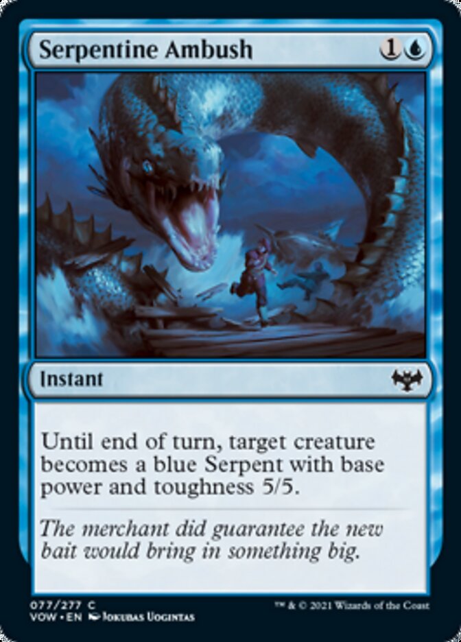 Serpentine Ambush [Innistrad: Crimson Vow] | Webway Games