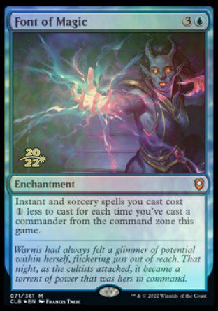 Font of Magic [Commander Legends: Battle for Baldur's Gate Prerelease Promos] | Webway Games
