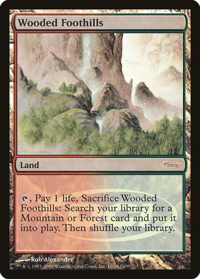 Wooded Foothills [Judge Gift Cards 2009] | Webway Games