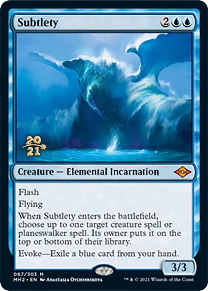 Subtlety [Modern Horizons 2 Prerelease Promos] | Webway Games