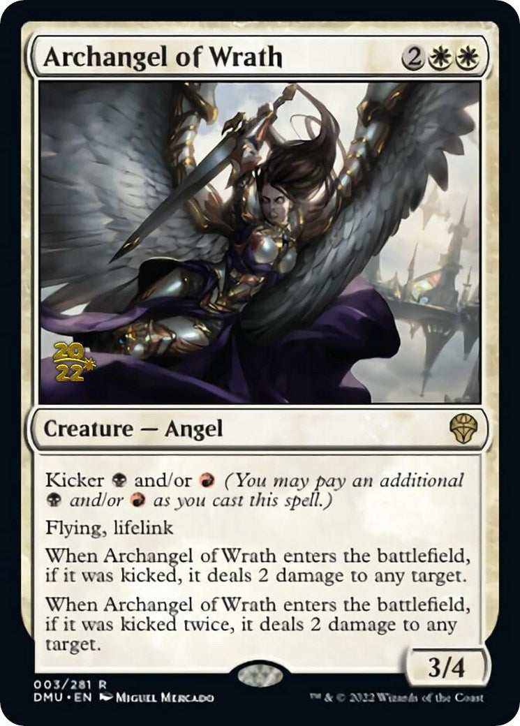 Archangel of Wrath [Dominaria United Prerelease Promos] | Webway Games