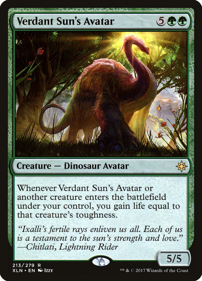Verdant Sun's Avatar [Ixalan] | Webway Games